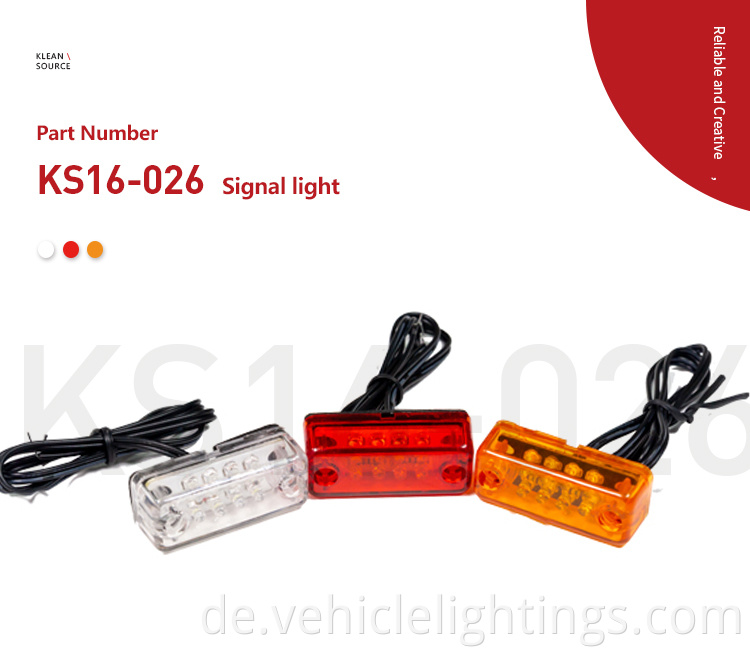 LEDs helles LED -Streifen wasserdichtes Bremslicht -Motorrad -LED -LED -Blinkerlicht